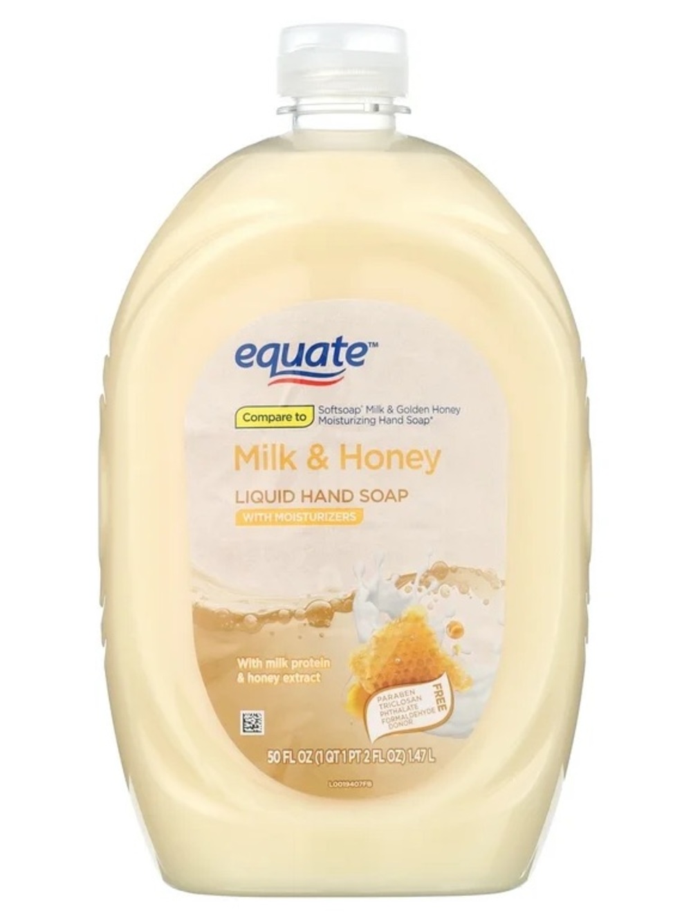 Equate Milk & Honey Liquid Hand Soap - Cream